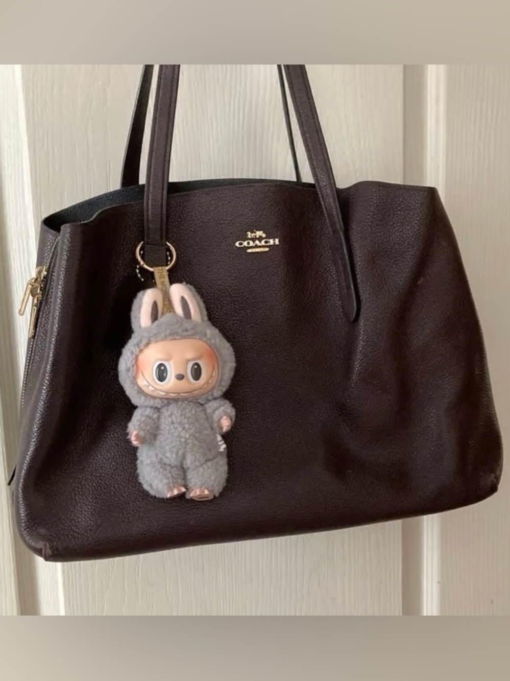 COACH Charlie Oxblood Leather Tote 52547 - Picture 11 of 11